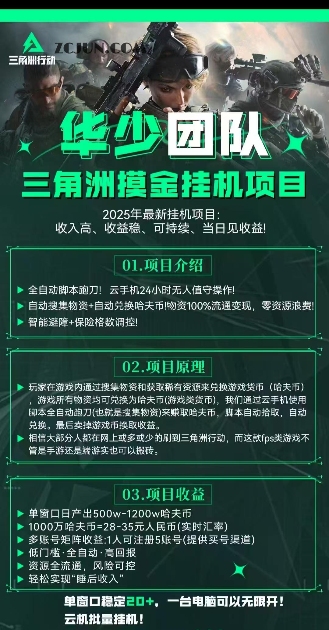 【卡密项目】外面收费1688的最新三角洲S7全自动跑刀打金挂机项目，号称单窗口稳定30+【挂机脚本+使用教程】