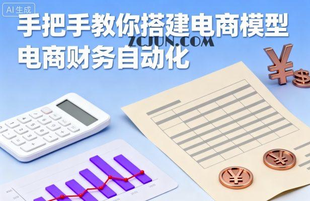 手把手教你搭建电商模型-电商财务自动化